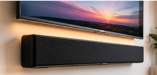 Wall mounted soundbar