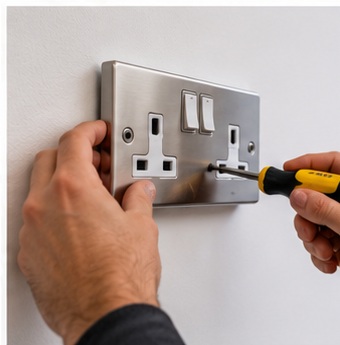 Additional electrical socket installation