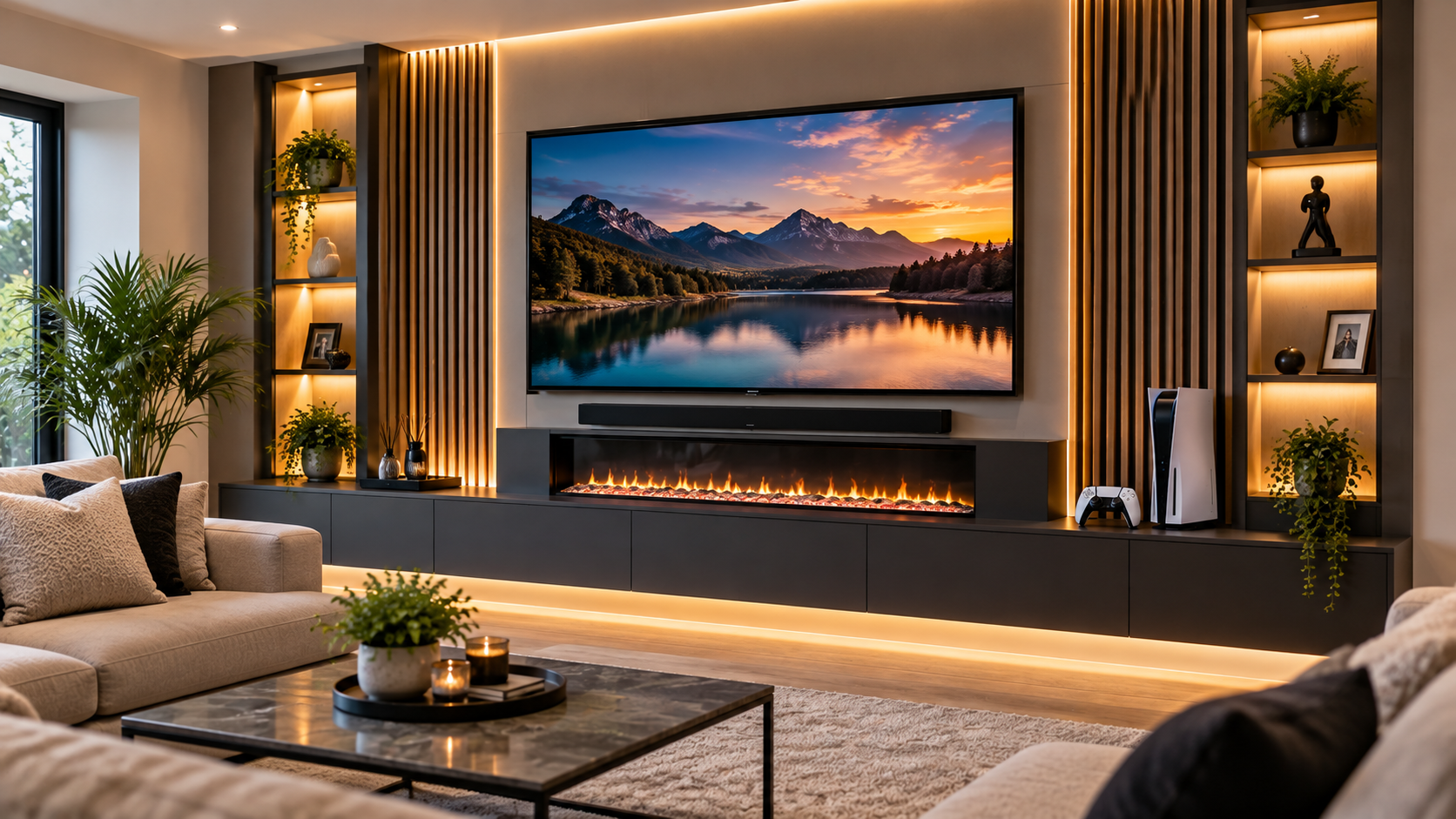MEDIA WALL DESIGN & INSTALLATION